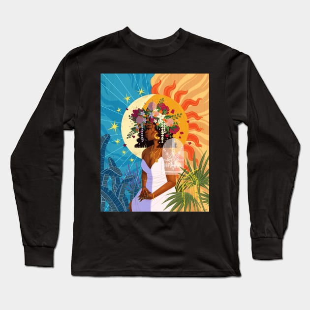 Awakening Long Sleeve T-Shirt by acaballz